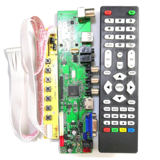 제조업체 IR 리모컨 지원 스마트 TV 리모컨 TV 사용자 정의(ZLX-8858)